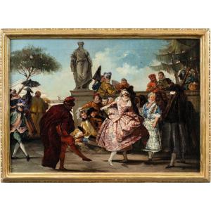 Follower Of Giandomenico Tiepolo (19th Century) - The Minuet.