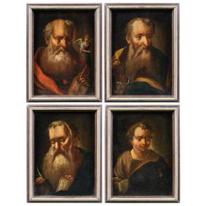 Italian Painter (18th Century) - Four Evangelists.