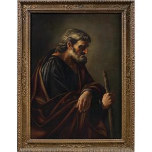 Jusepe De Ribera (xàtiva 1591 - Naples 1652) Cercle De - Saint Joseph.