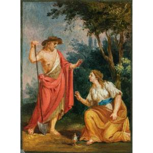 Peintre Italien (xviiie Siècle) - Noli Me Tangere.