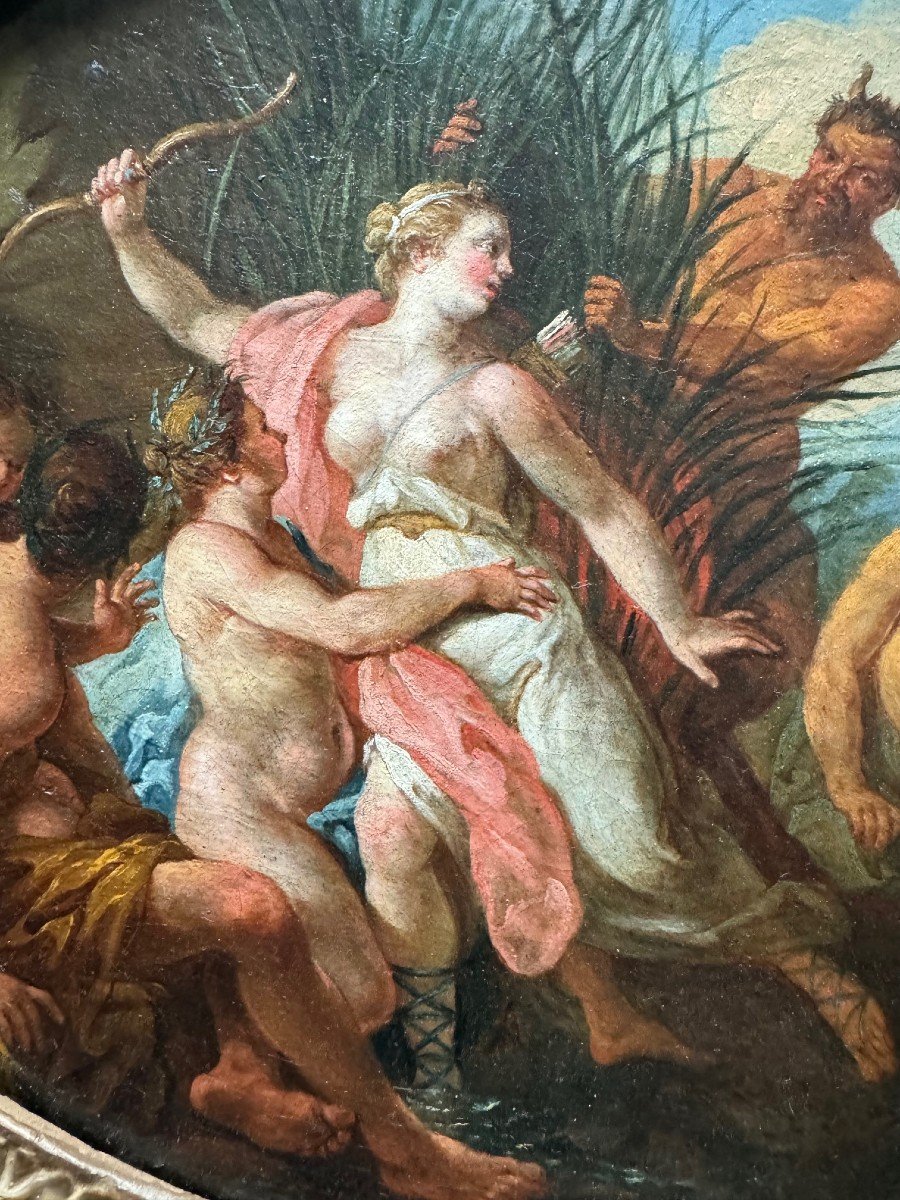 Van Loo, Attr. To, Artemis Pursued By Alpheus-photo-5