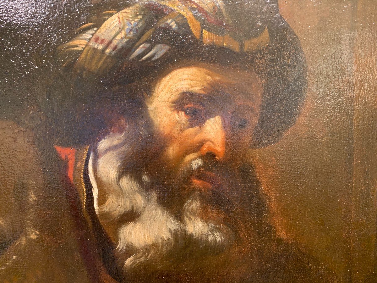 Gennari, Attributed To, Jesus And Nicodemus-photo-3