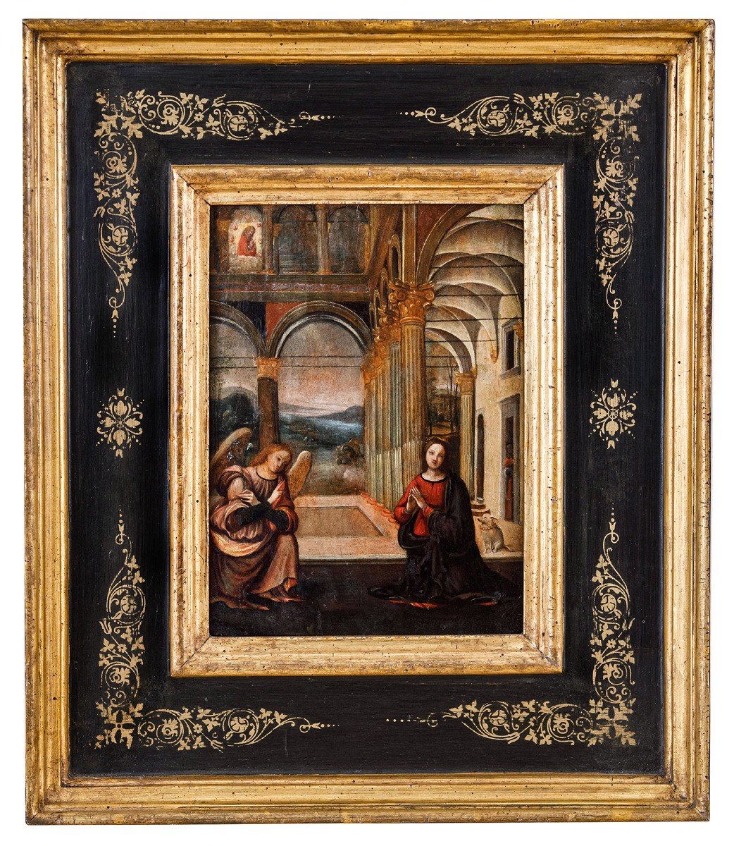 Umbrian School, Circa 1520,  Annunciation-photo-2