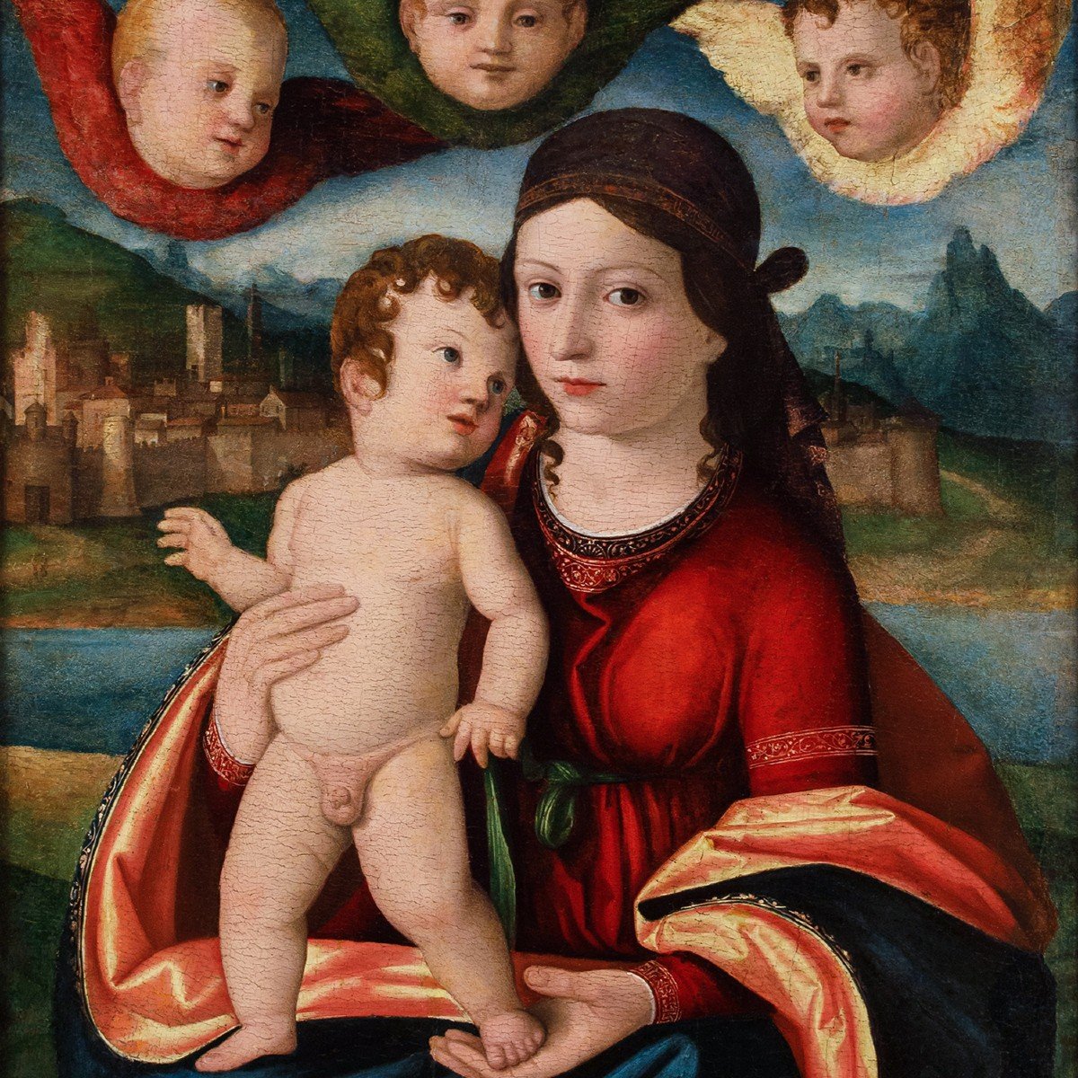 Andrea Busati, Attr. To, The Virgin And The Child