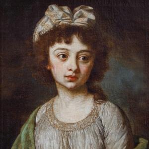 Weikert attr,  Portrait De La Princesse Josepha De Liechtenstein 