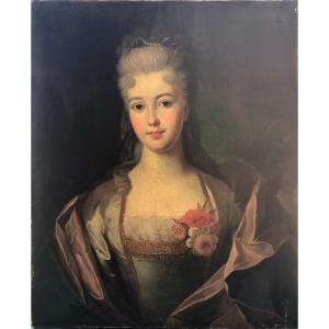 ÉCOLE FRANÇAISE DU XIXE SIÈCLE, PORTRAIT D'UNE DAME