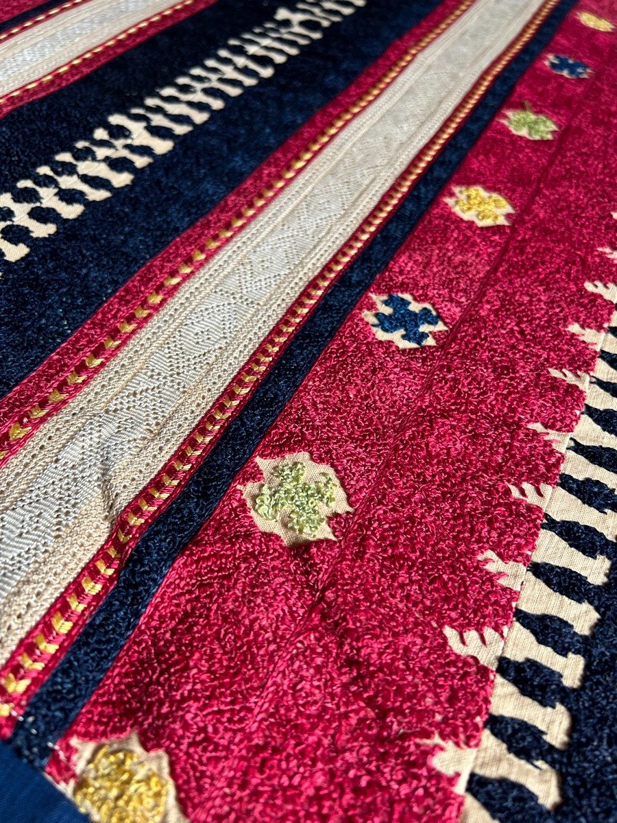 Rare Sale Embroidery - Morocco Circa 1880-1920-photo-1