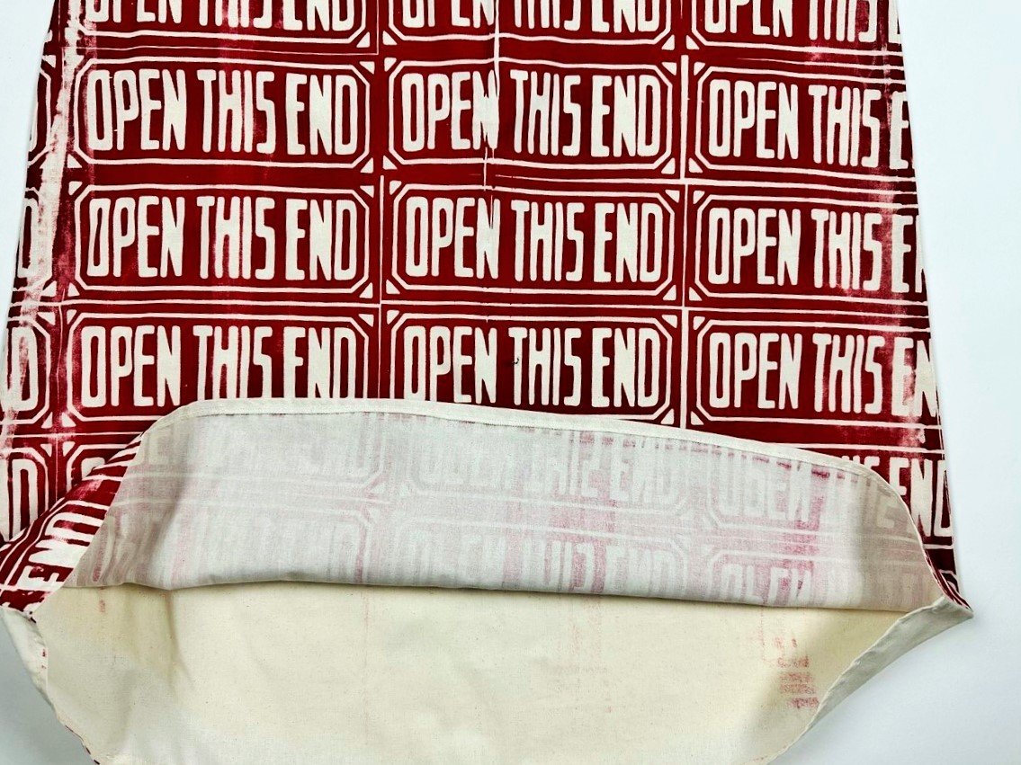 Open This End Robe En Coton d'Après Andy Warhol Circa 1970-1980-photo-7