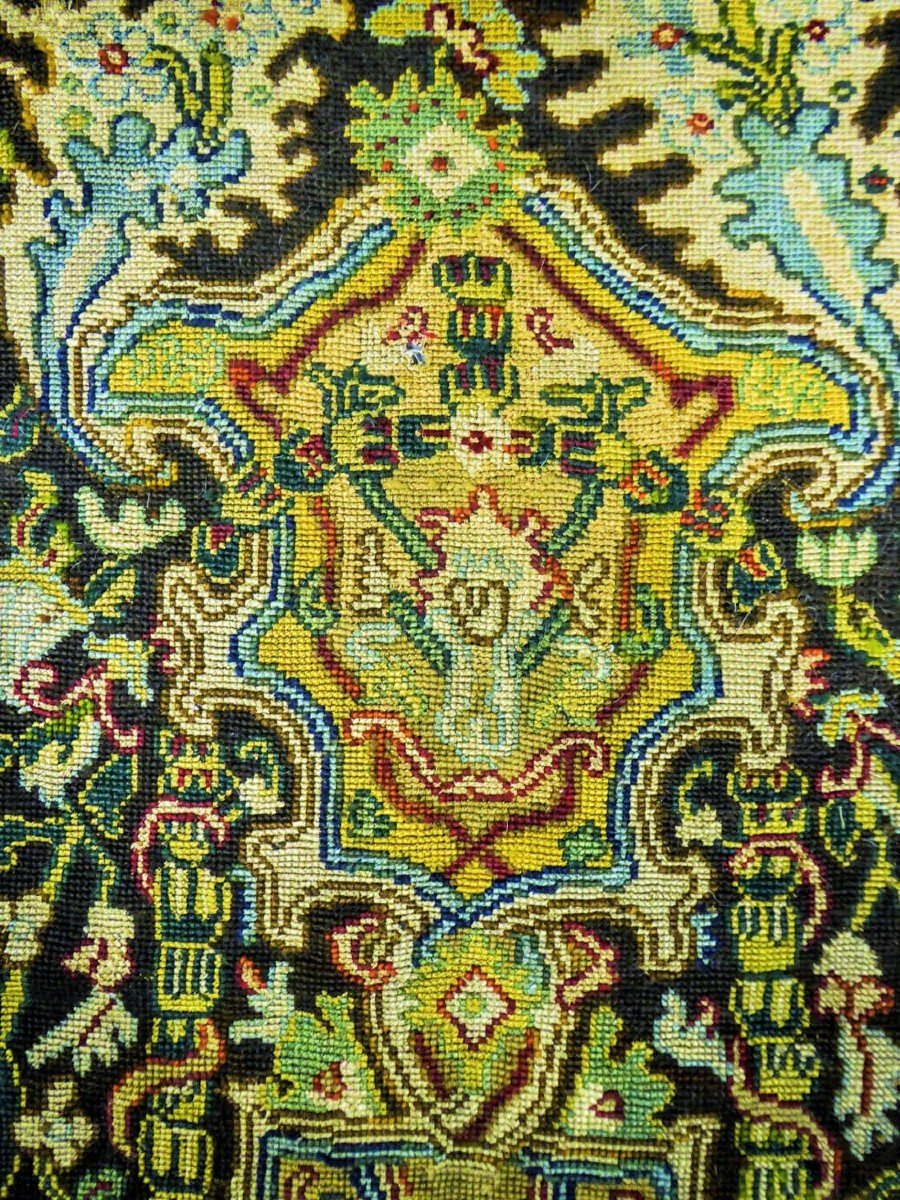 Needlepoint Tapestry - Louis XIV Period Late 17th Century-photo-3