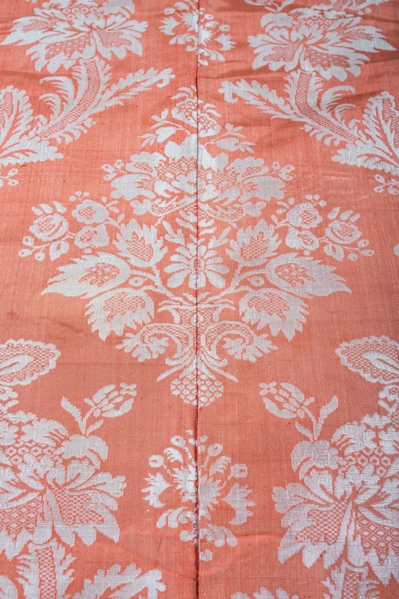 Silk Lampas - Lyon 18th Century-photo-1