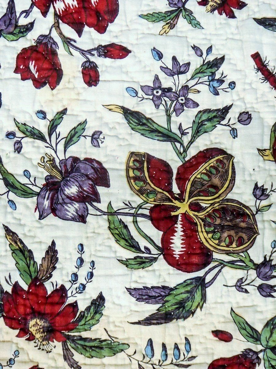 Indian Quilt – Alsace For Provence End Of 18th Century-photo-8