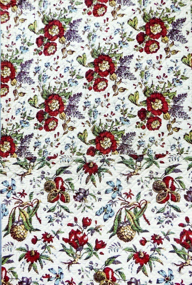 Indian Quilt – Alsace For Provence End Of 18th Century