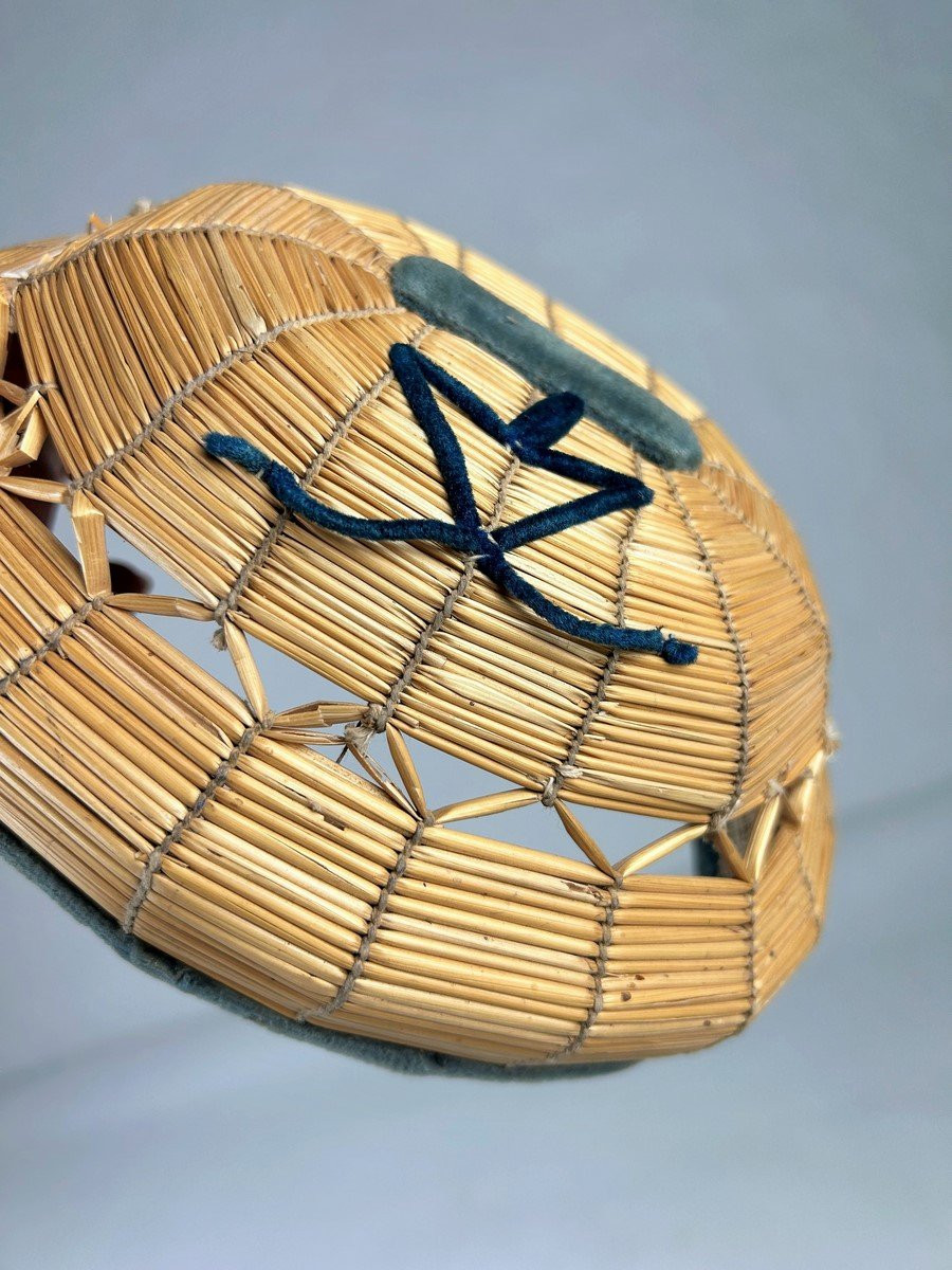 A Baby's Straw Cap - France Circa 1860-photo-1