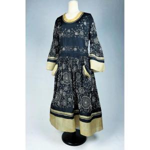 Robe Du Soir De Jeanne Lanvin Haute Couture Numérotée 66780- Paris Eté 1924