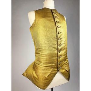 Gold Lamé Cloth Vest – France Louis XV Period Circa 1770