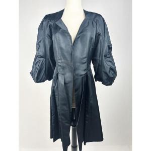 Black Taffeta Evening Jacket By Agnès-drecoll Haute Couture - Paris Circa 1932