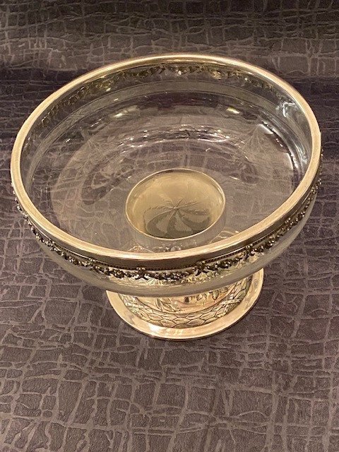 Crystal And Sterling Silver Cup-photo-2