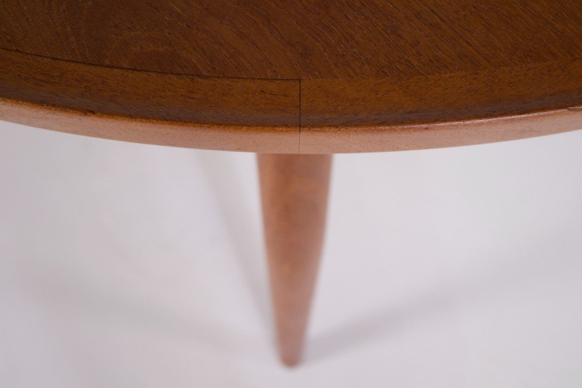 Finn Juhl: Extendable Round Table Lv-56.-photo-4