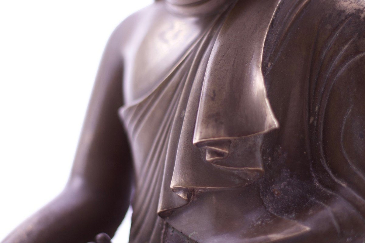 Buddha Shakyamuni In Bronze, Burma - Myanmar-photo-4