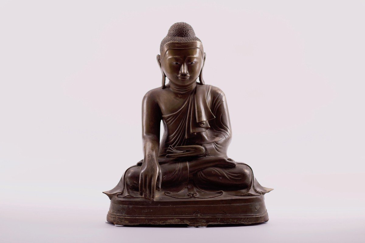 Buddha Shakyamuni In Bronze, Burma - Myanmar