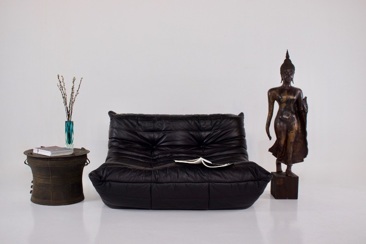 'walking Buddha' Sukhothai In Bronze 130 Cm