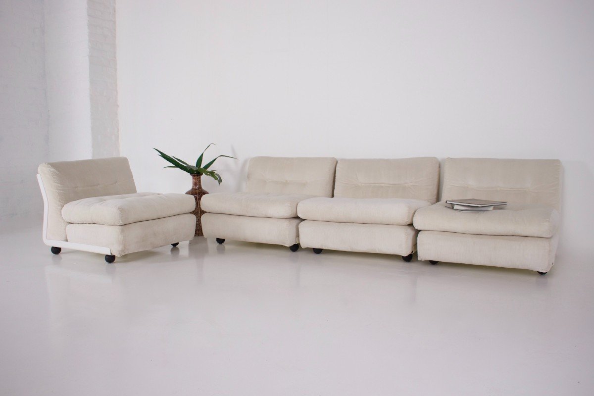 Mario Bellini: Sofa Modulable Amanta-photo-1