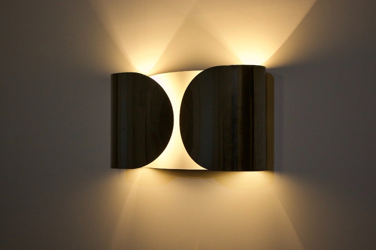 Tobia & Afra Scarpa: “foglio” Wall Lamp.-photo-3