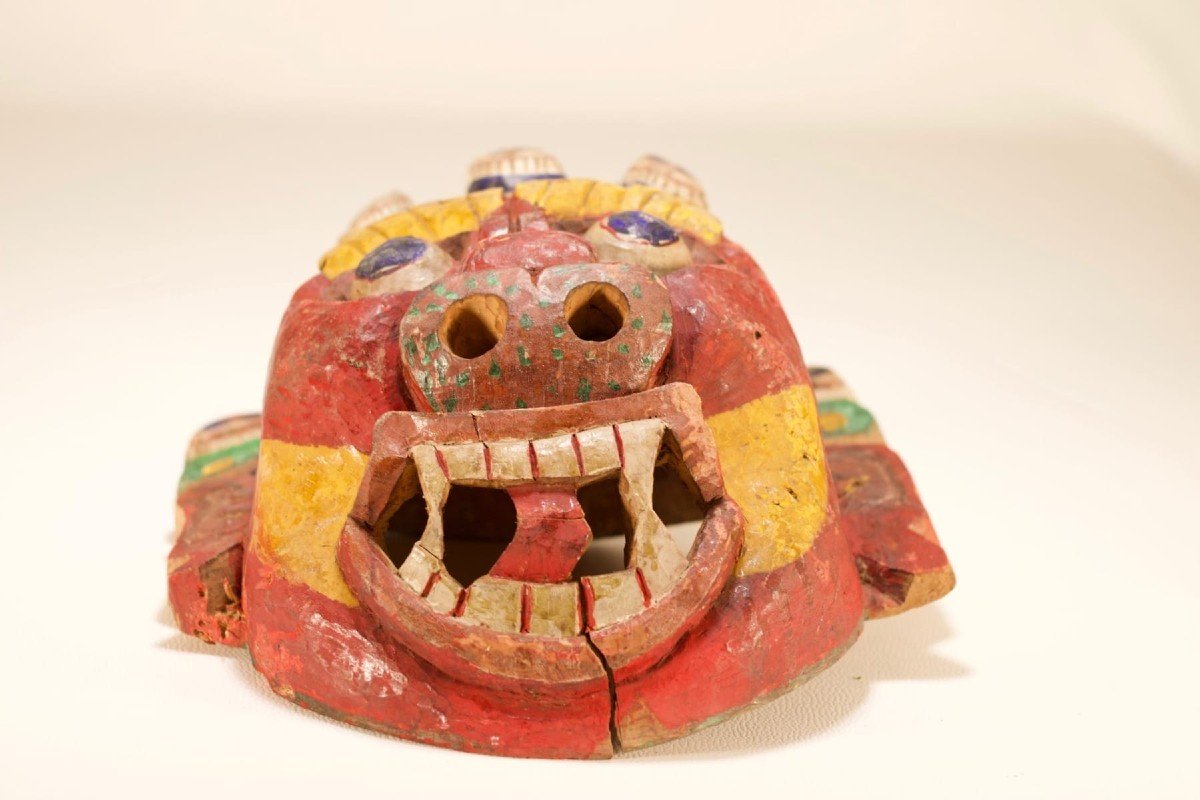 Cham Mahakala Mask Tibet / Nepal-photo-2