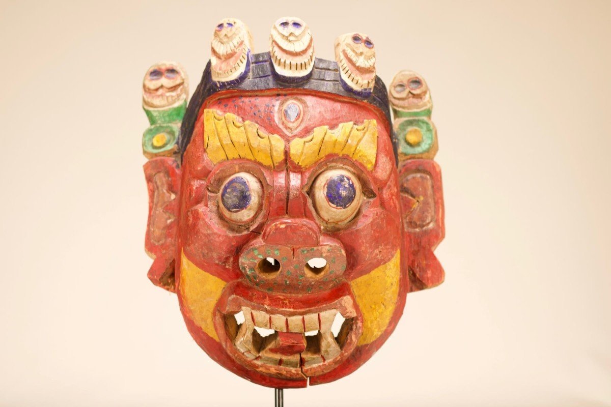 Cham Mahakala Mask Tibet / Nepal