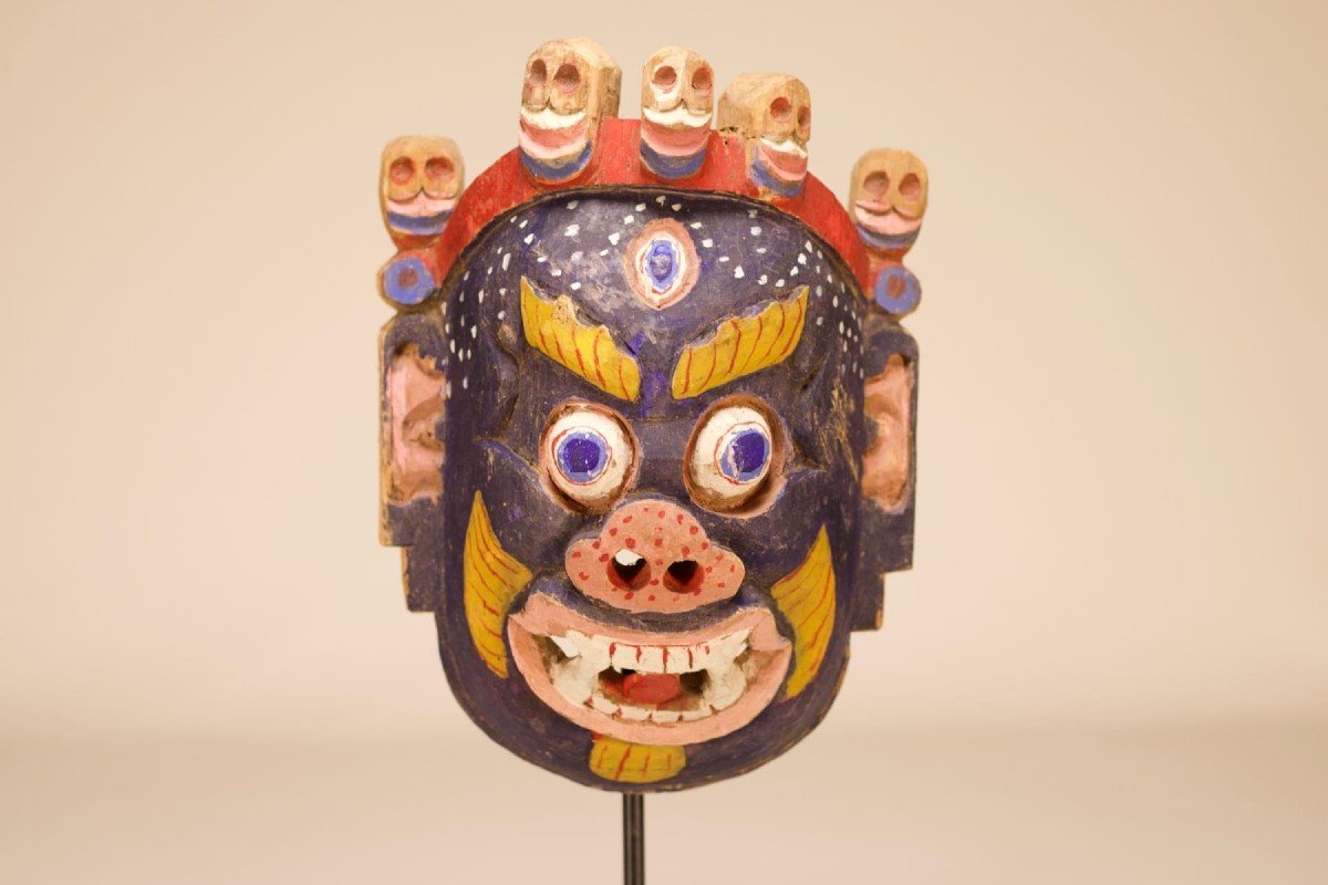 Cham Mahakala Mask Tibet / Nepal