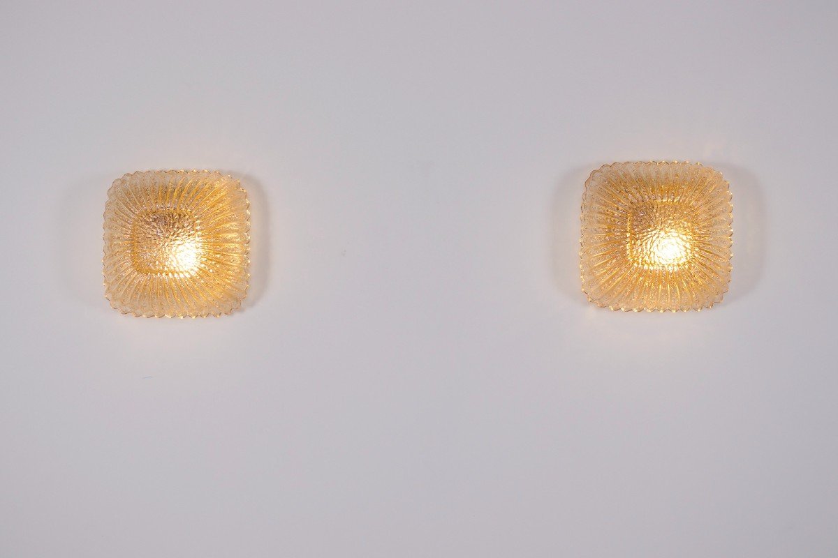 Barovier & Toso Style “candy Box” Wall Lights-photo-1