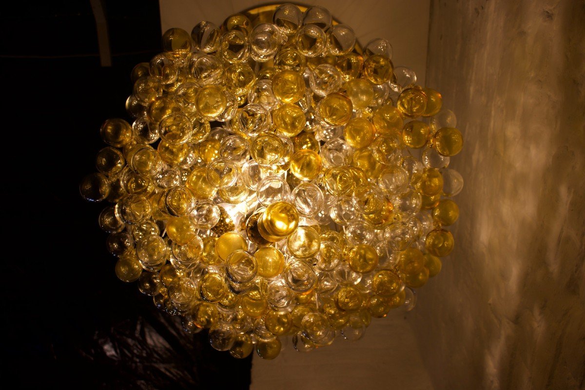 Important Cluster Chandelier In Murano-photo-2