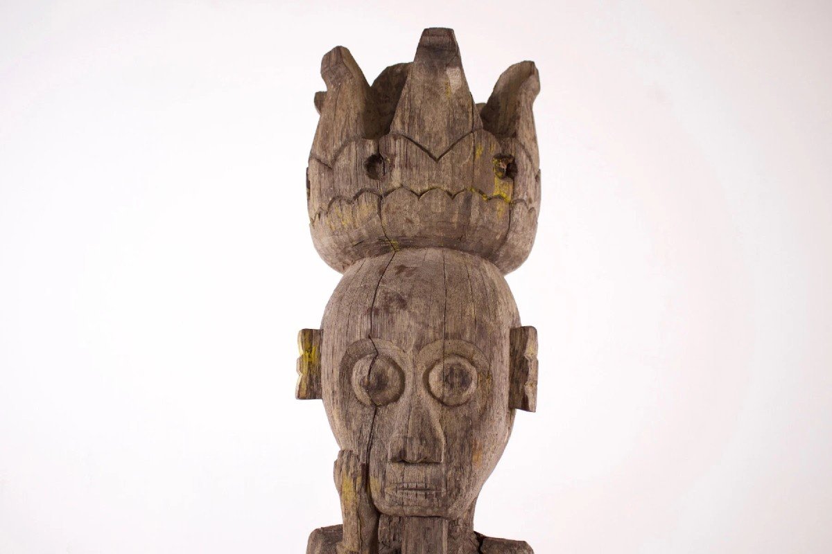 Figure Ancestrale Dayak Hampatong.-photo-3