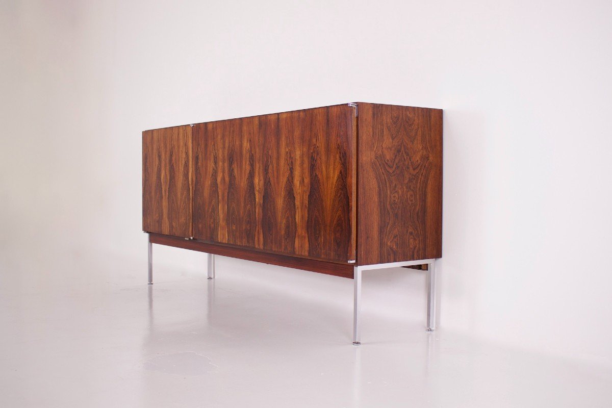 Modernist Rosewood Sideboard.-photo-2