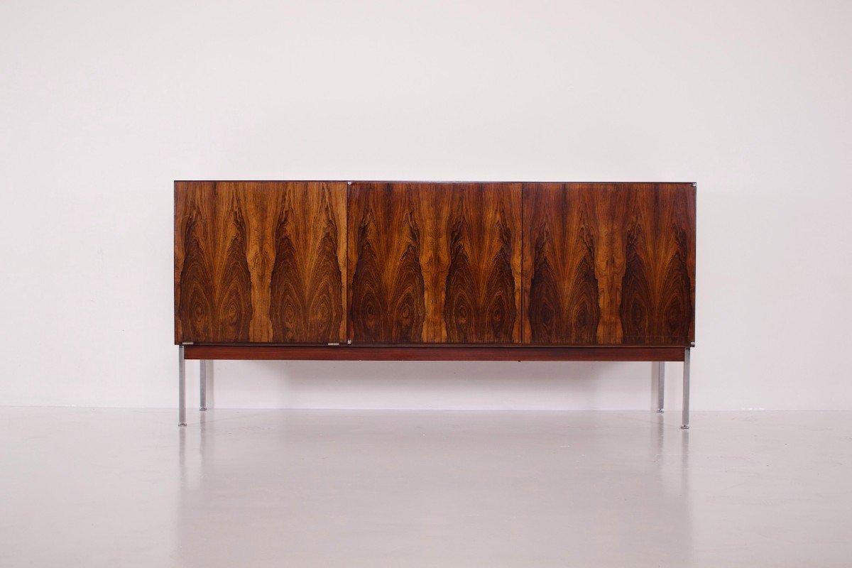 Modernist Rosewood Sideboard.-photo-3