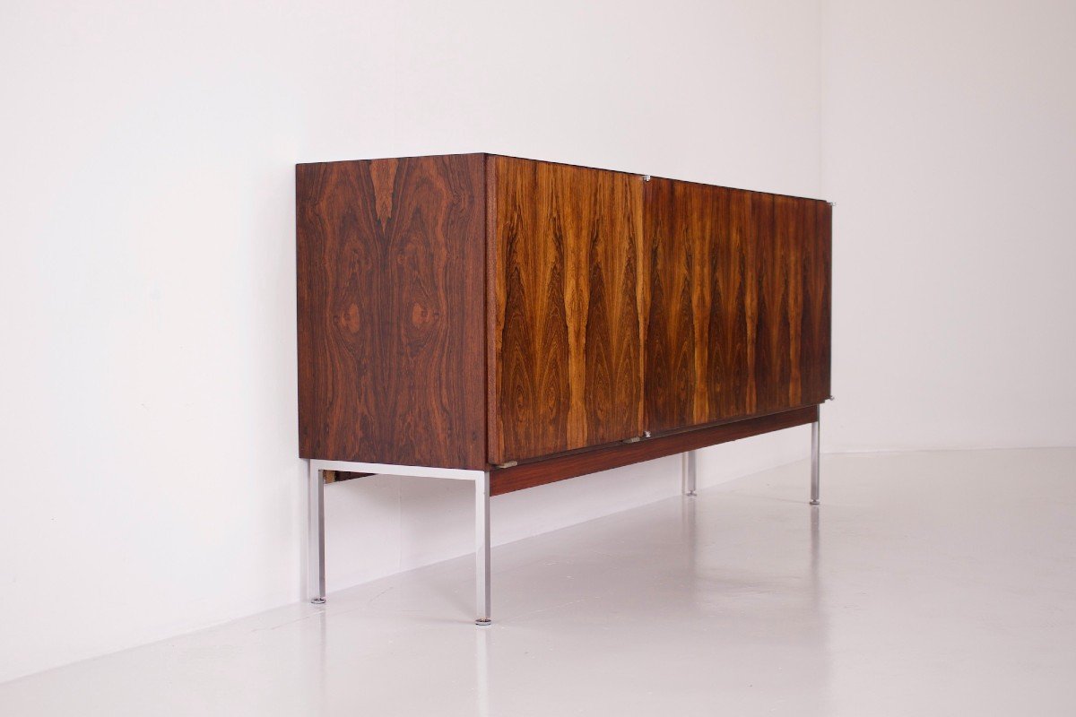 Modernist Rosewood Sideboard.-photo-2