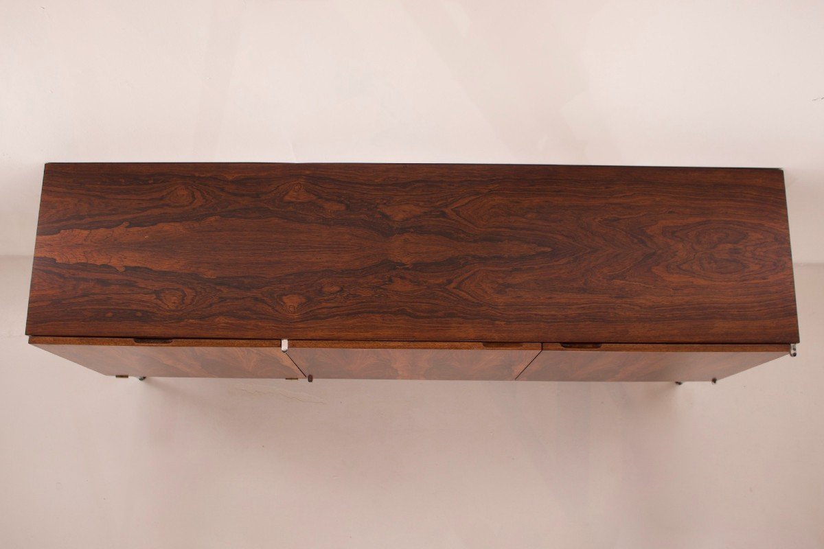 Modernist Rosewood Sideboard.-photo-4