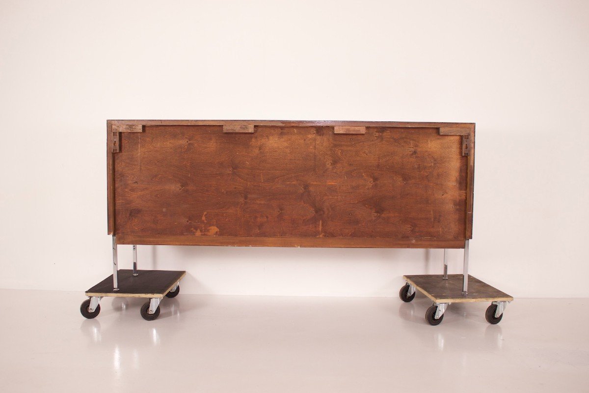 Modernist Rosewood Sideboard.-photo-5