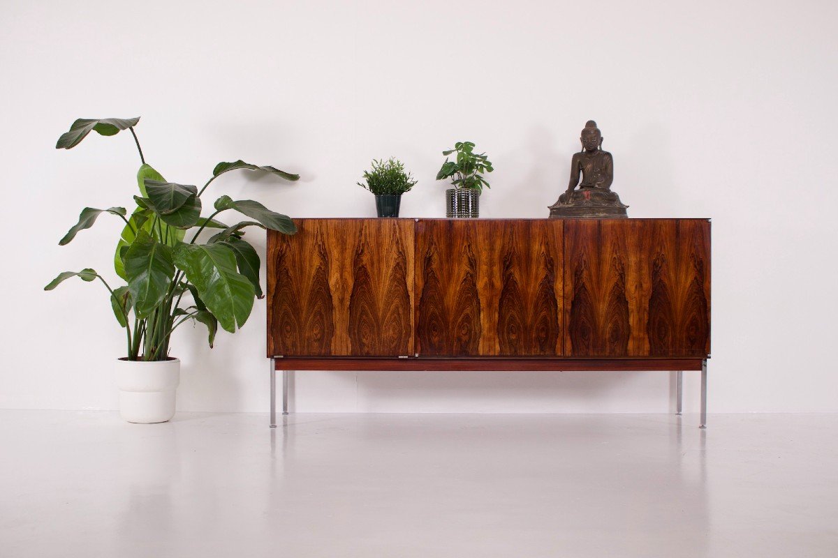 Modernist Rosewood Sideboard.