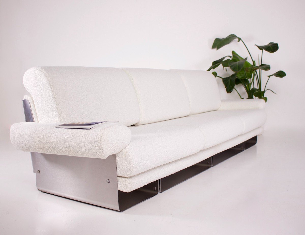 3-seater Sofa By Pierre Folie, 1970.-photo-2