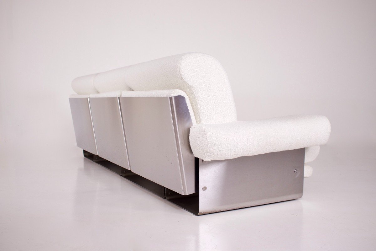 3-seater Sofa By Pierre Folie, 1970.