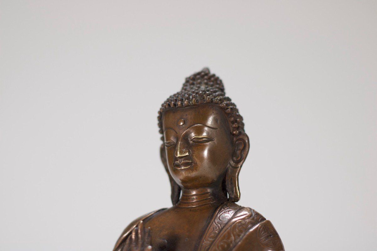 Amoghasiddhi Buddha, Tibet.-photo-1