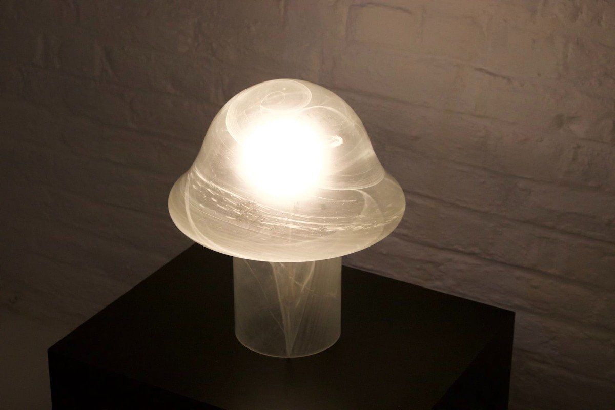 Lampe “champignon” En Murano.-photo-4
