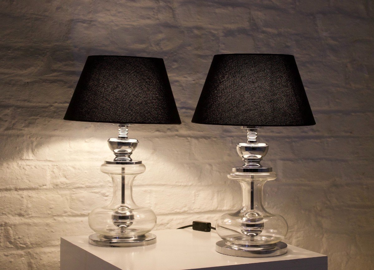 Paire De Lampes Richard Essig-photo-4