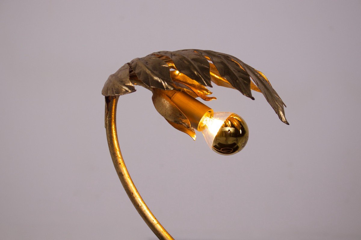 Golden “leaf” Lamp-photo-4