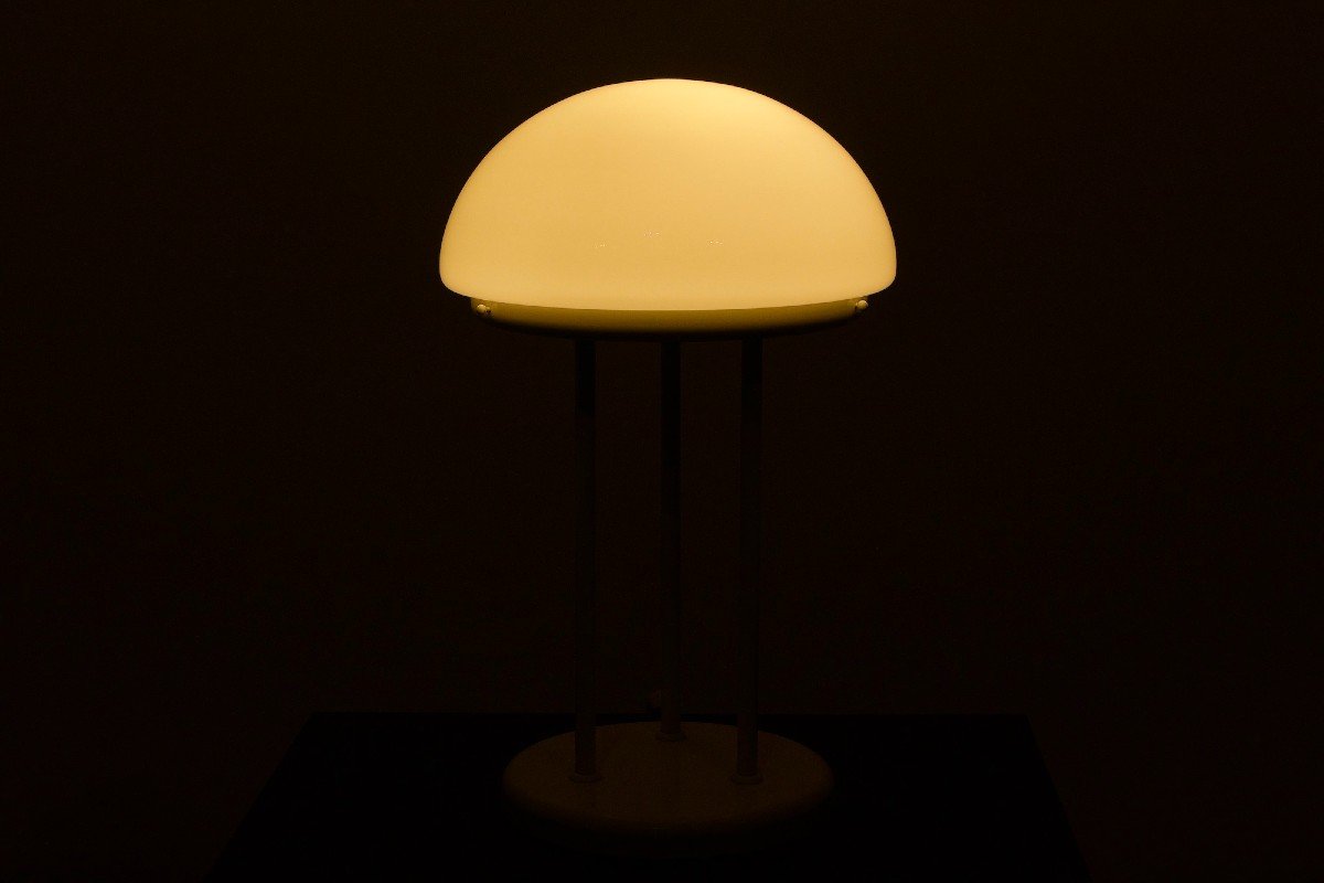 Tripod Mushroom Lamp, 1970's.-photo-2