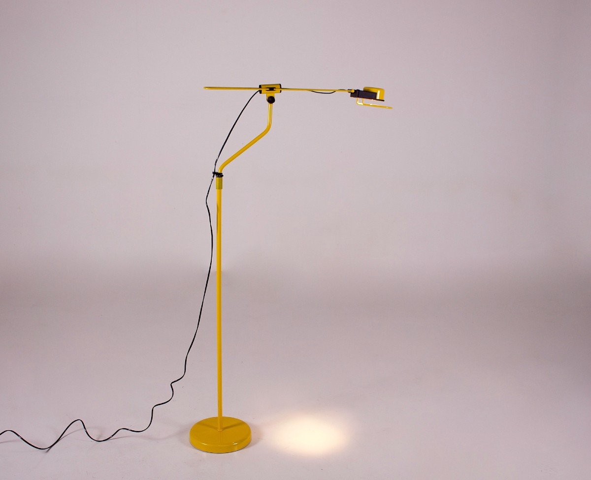 Italian Mobile Floor Lamp, 1980's-photo-2