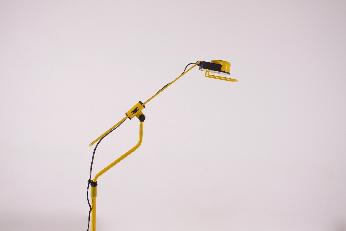 Italian Mobile Floor Lamp, 1980's-photo-7