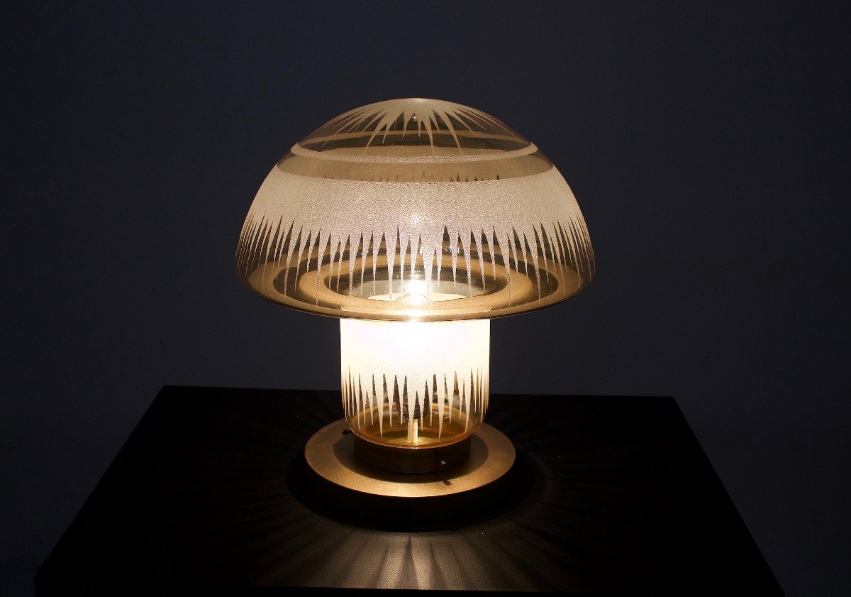 Art Deco “comet” Lamp