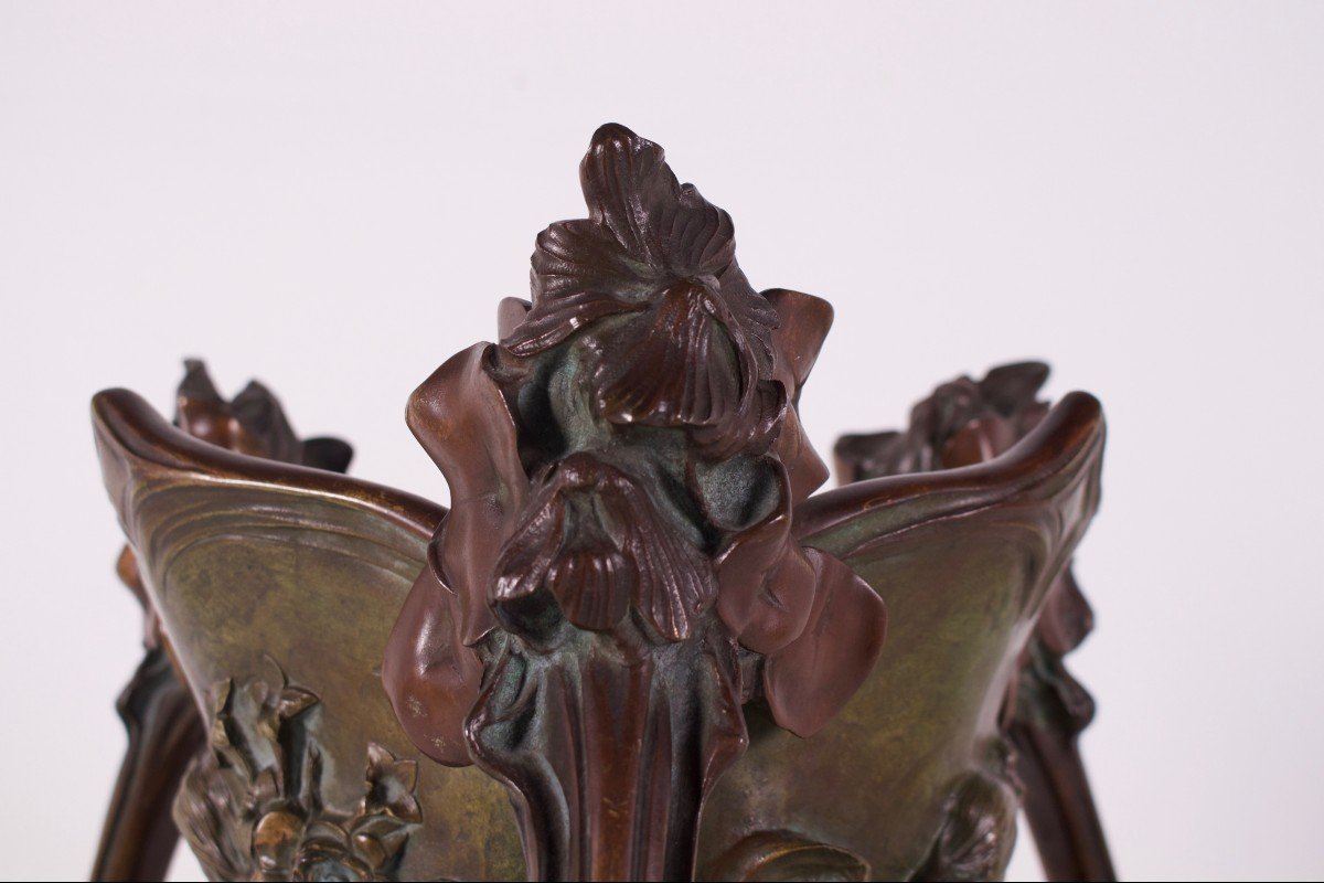 Large Art Nouveau Planter, Raphaël Charles Peyre.-photo-6